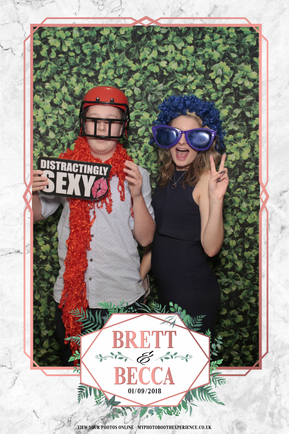 Brett & Becca's Wedding | View more photos from the event at gallery.myphotoboothexperience.co.uk/u/MyPhotoBoothExperienceLtd/Brett-Beccas-Wedding